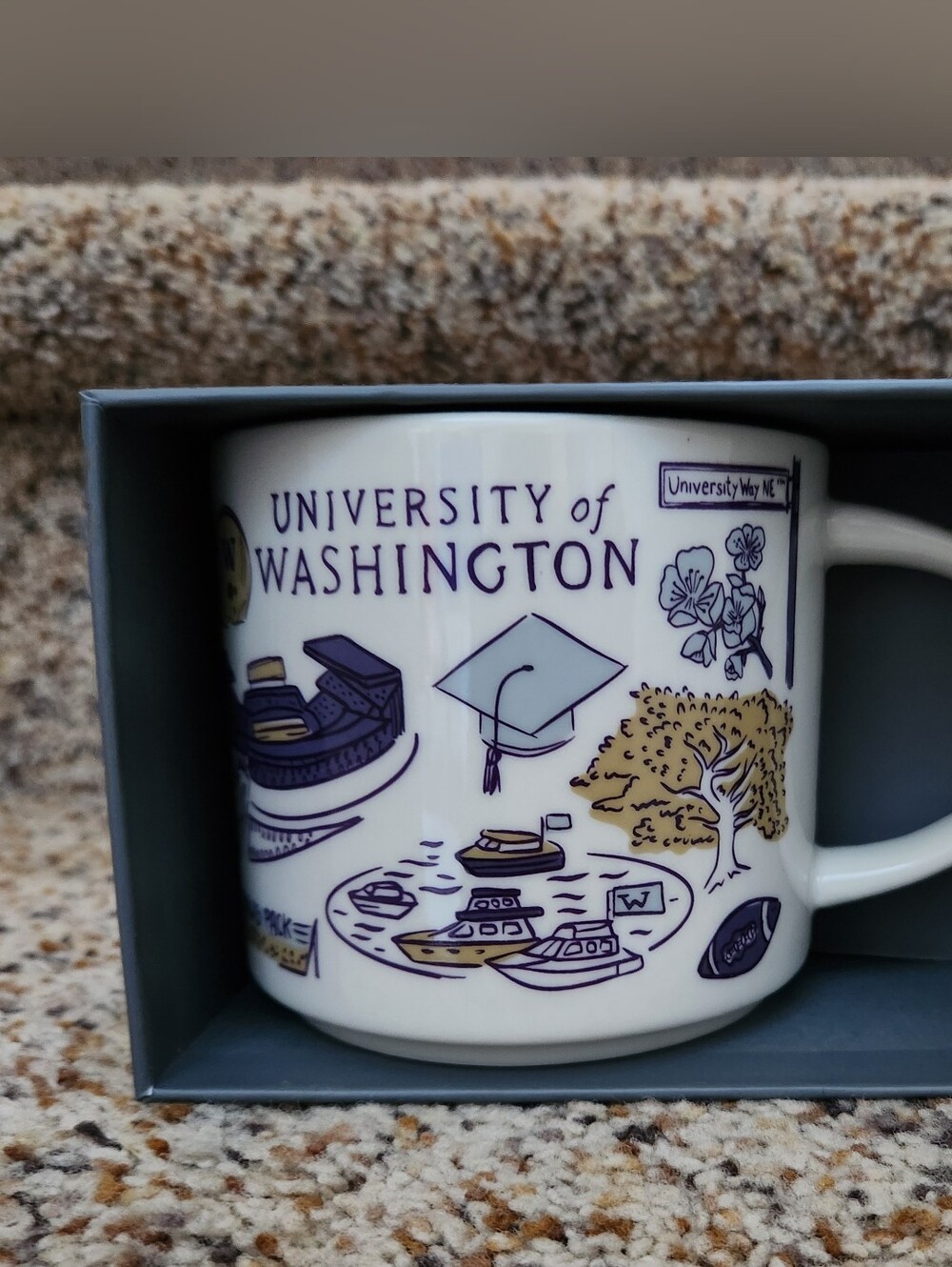 *BRAND NEW* Starbucks Been There Series University of Washington Mug